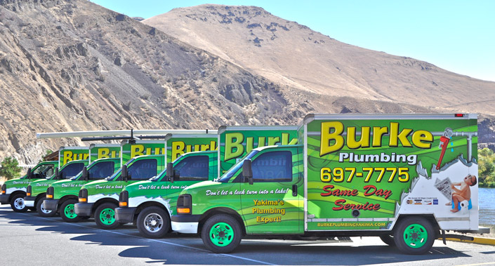 Burke Plumbing Truck